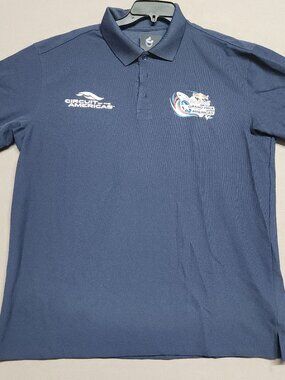 F1 Circuit of Americas Polo Shirt XL 100% Polyester Navy 647751-015